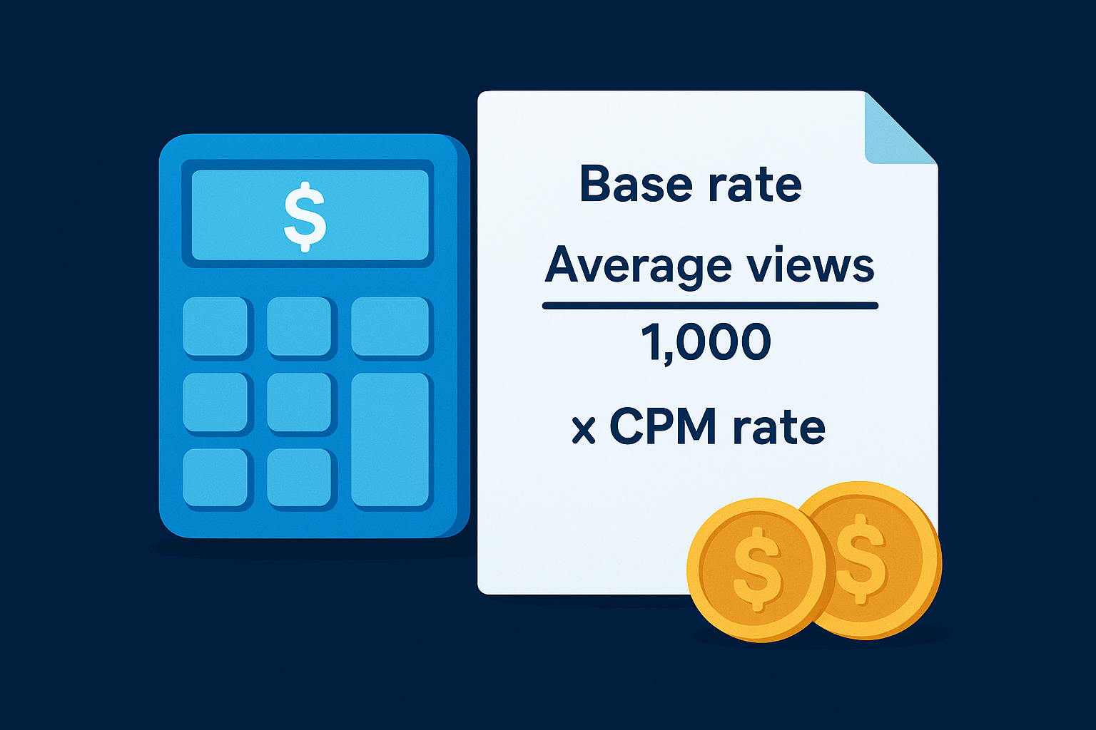 Apply a simple rate formula