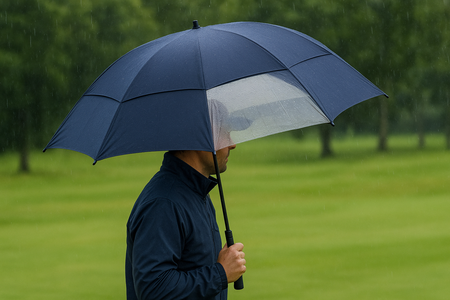 4. Motocaddy clearview umbrella