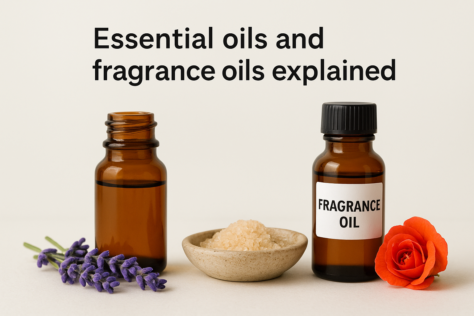 Essential oils and fragrance oils explained