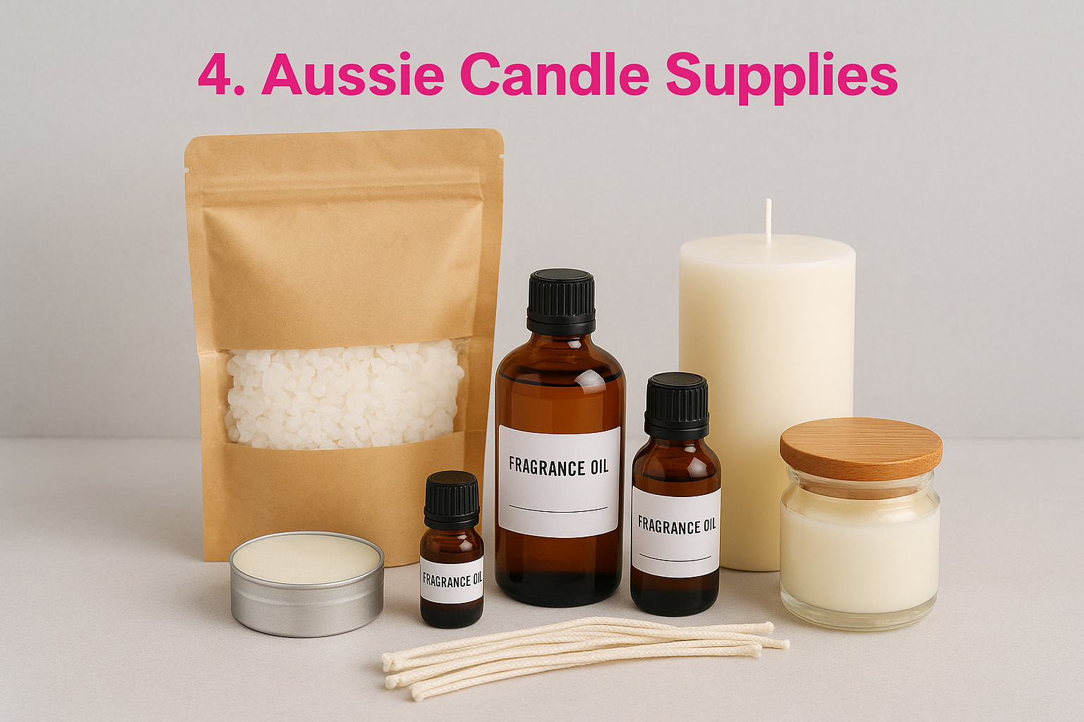 4. Aussie Candle Supplies