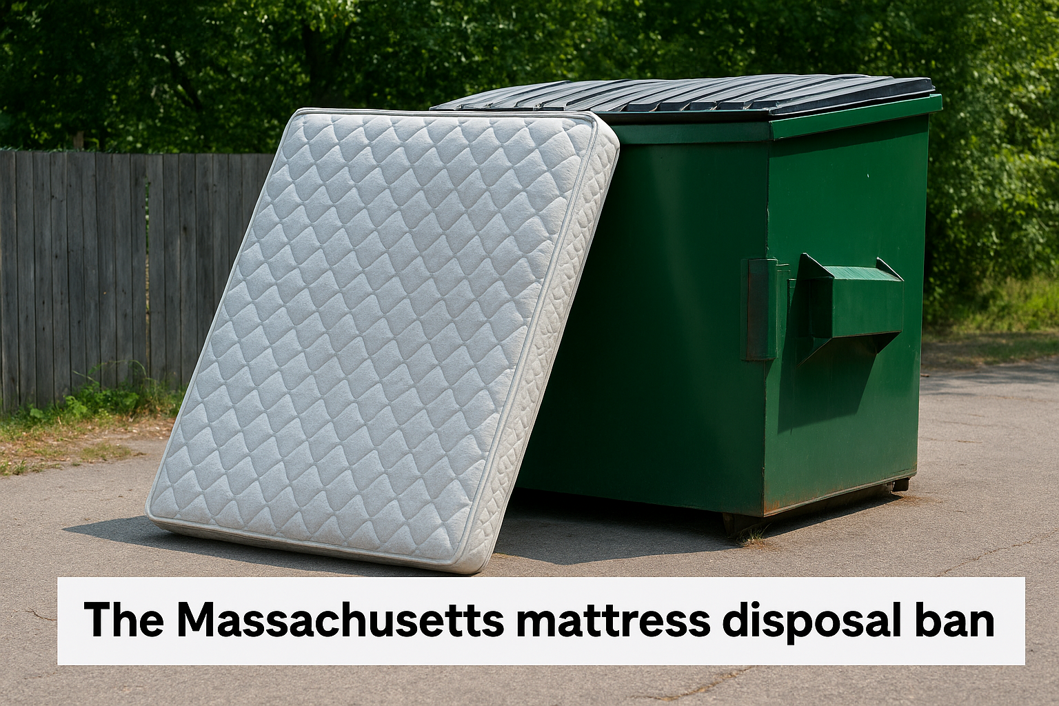 The Massachusetts mattress disposal ban
