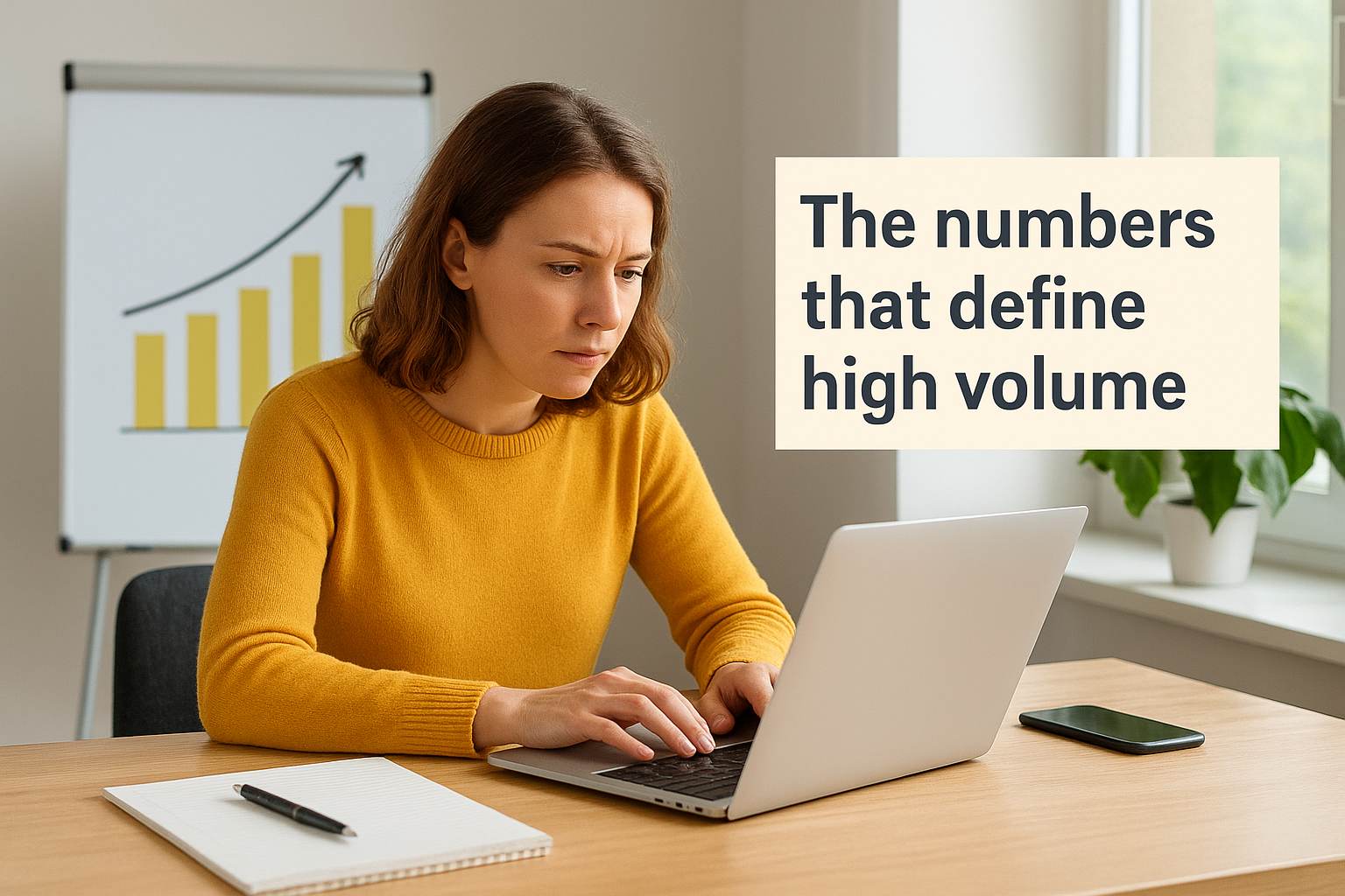 The numbers that define high volume