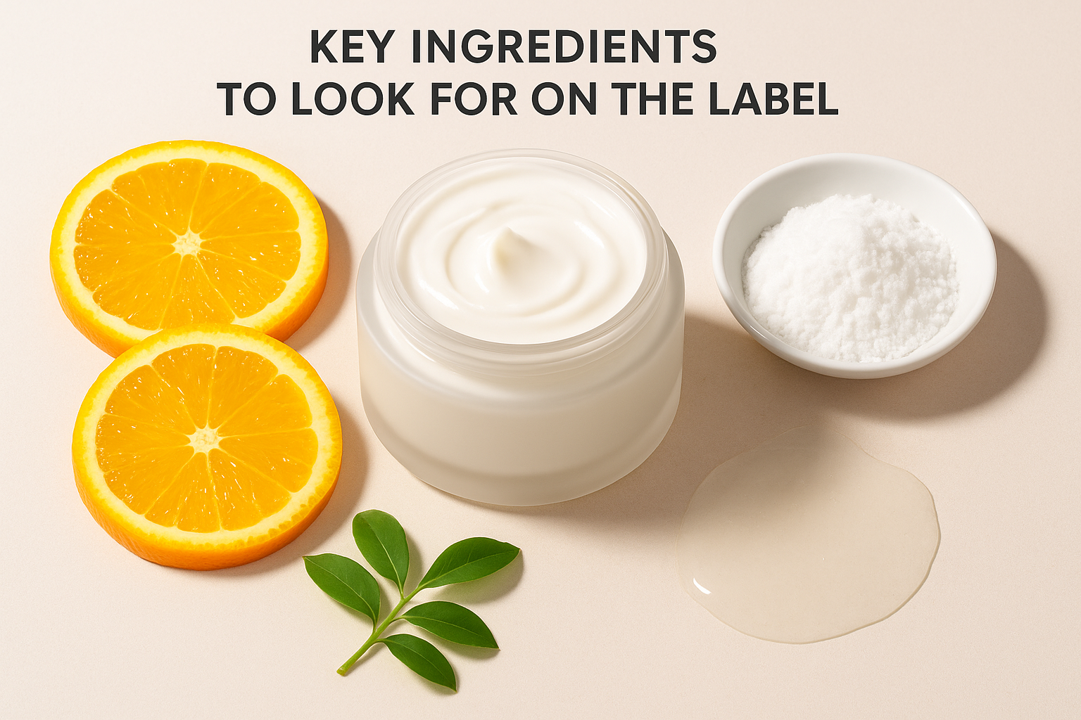 Key ingredients to look for on the label