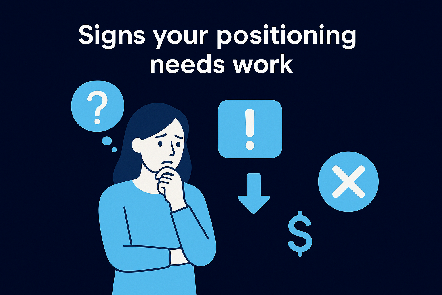 Signs your positioning needs work