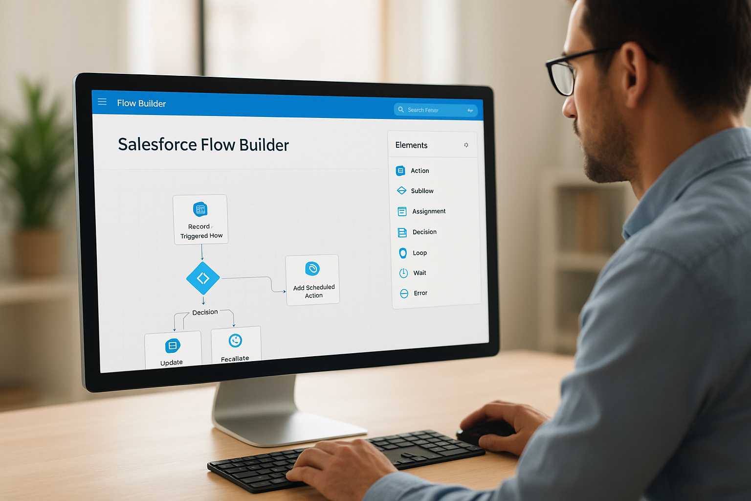 Salesforce Flow Builder