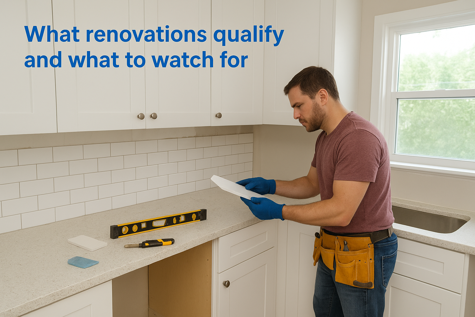 What renovations qualify and what to watch for