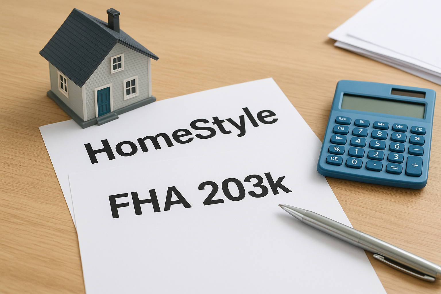 HomeStyle vs FHA 203k