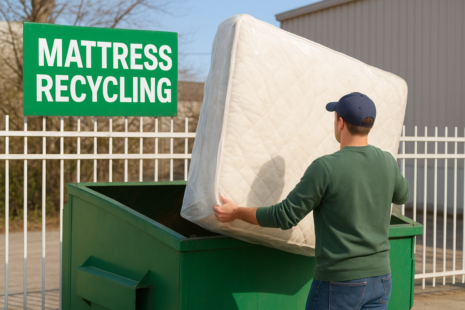 Find a mattress recycling program near you