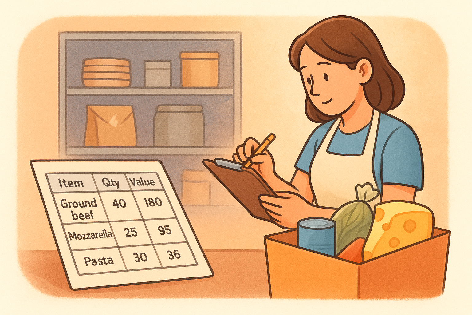 How to take an accurate inventory count
