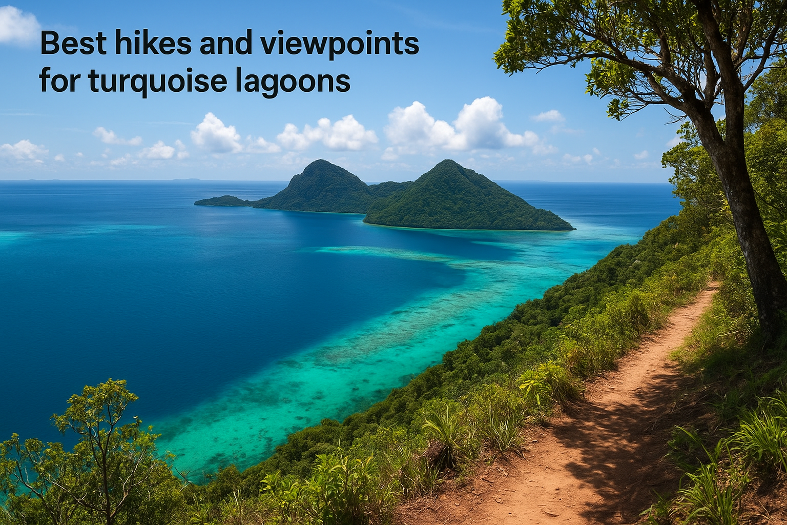 Best hikes and viewpoints for turquoise lagoons
