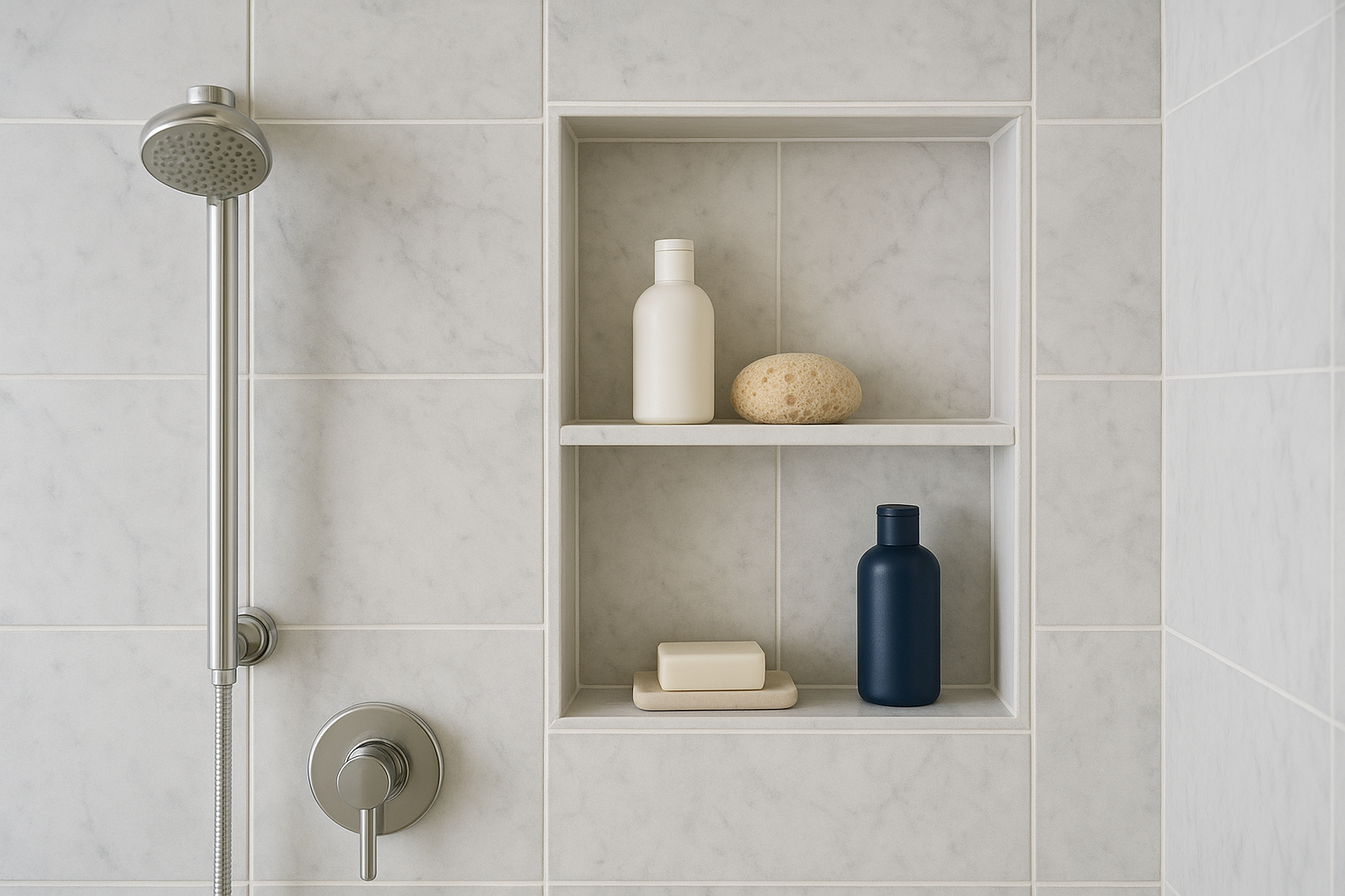 4. Recessed niches and wall cut-ins