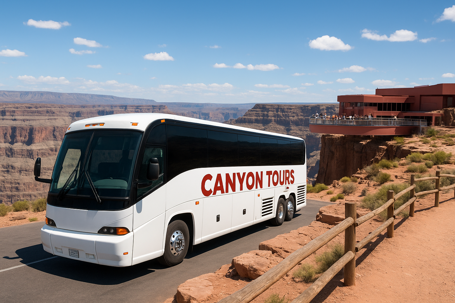 5. Canyon Tours West Rim bus tour with optional Skywalk