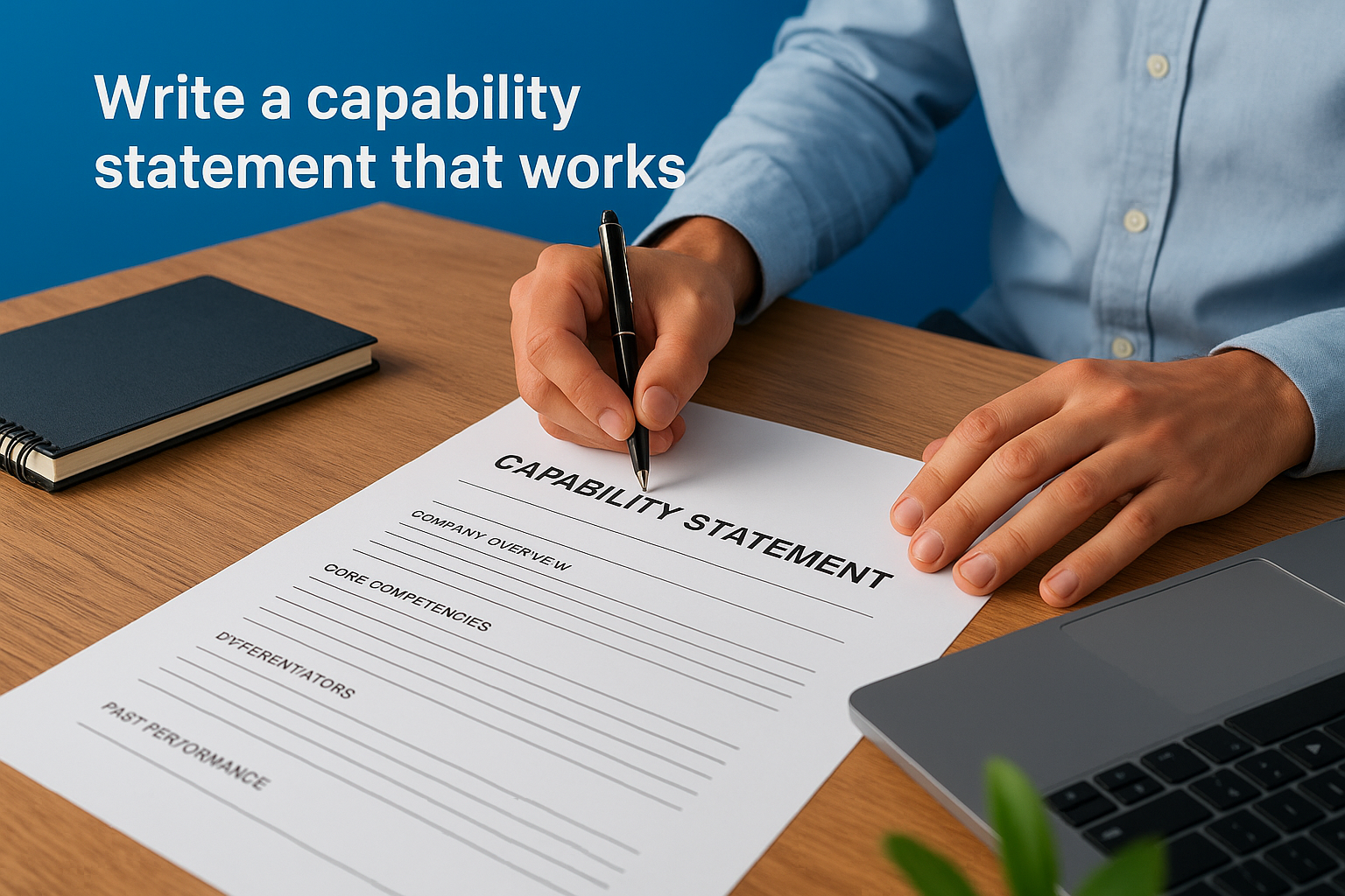 Write a capability statement that works