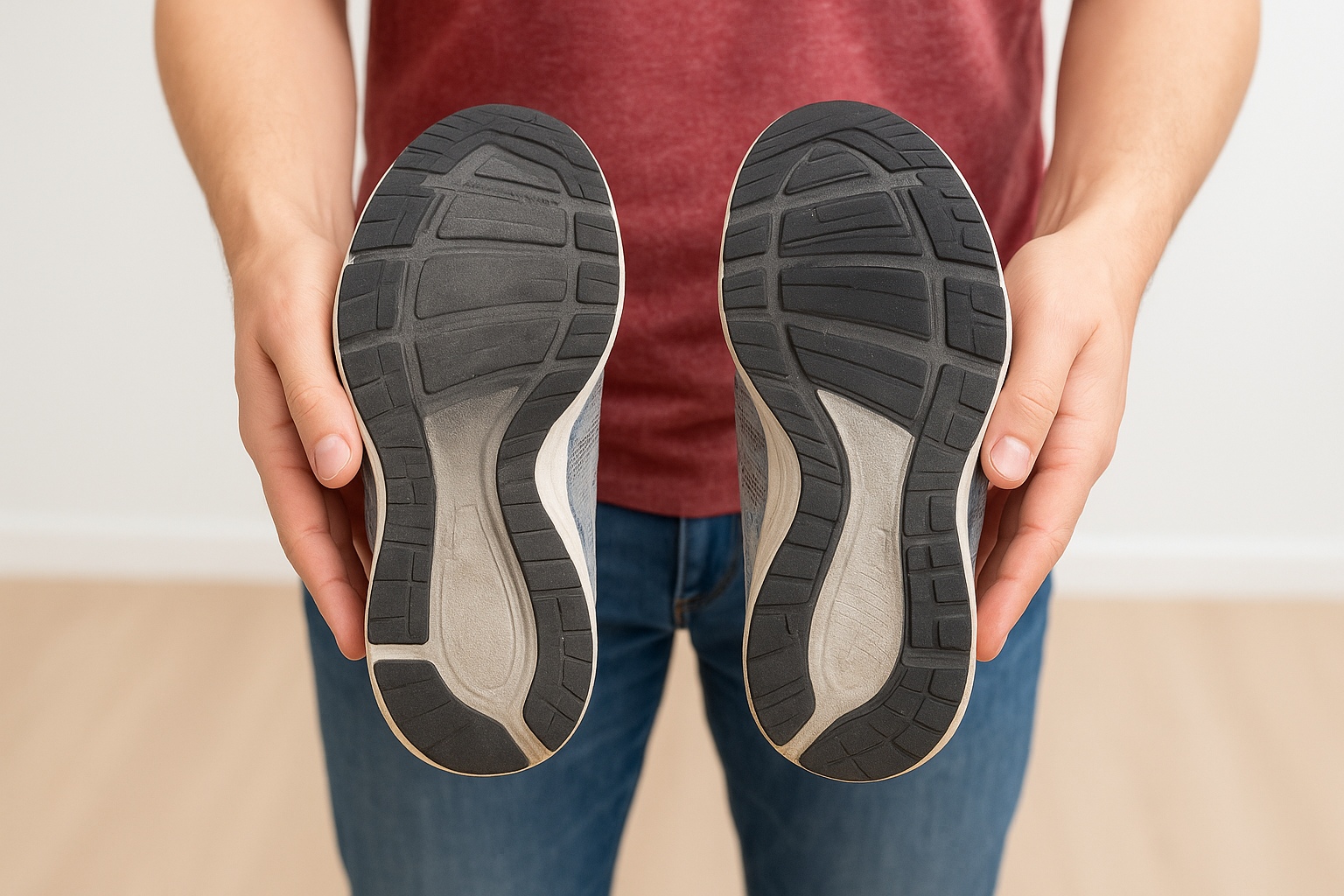 Check your shoe soles first