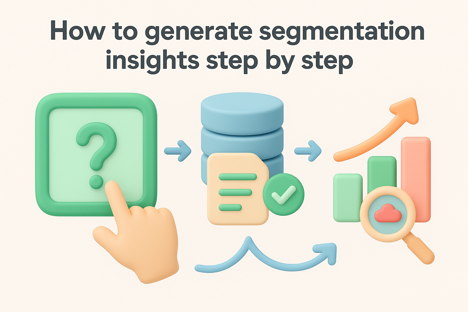 How to generate segmentation insights step by step