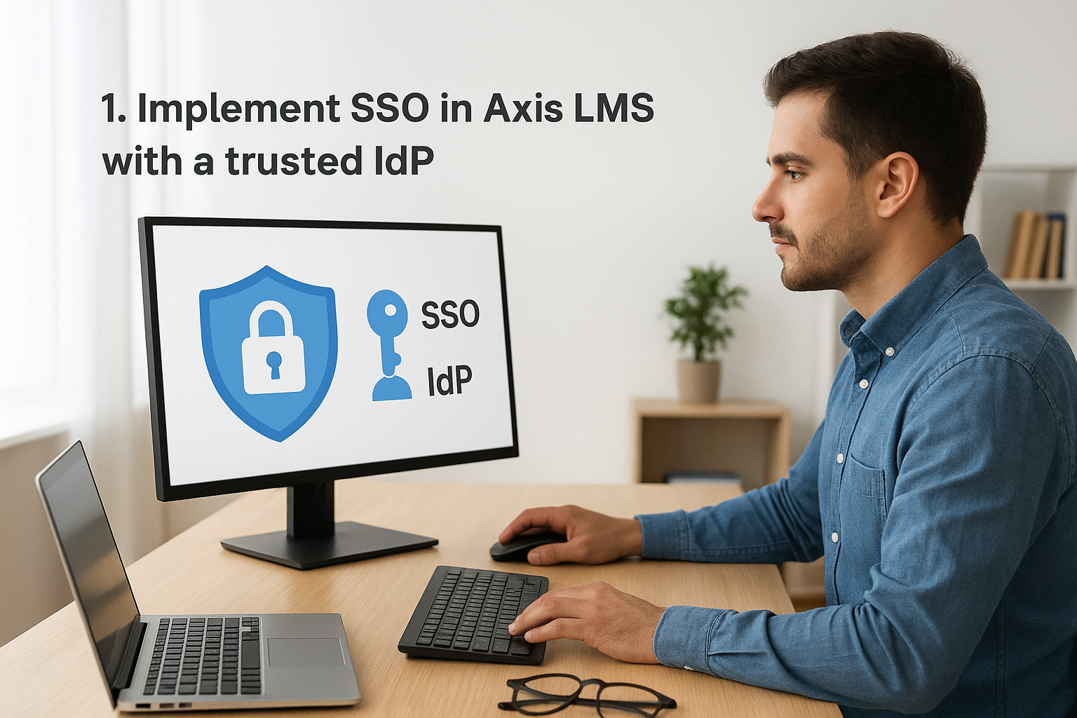 1. Implement SSO in Axis LMS with a trusted IdP