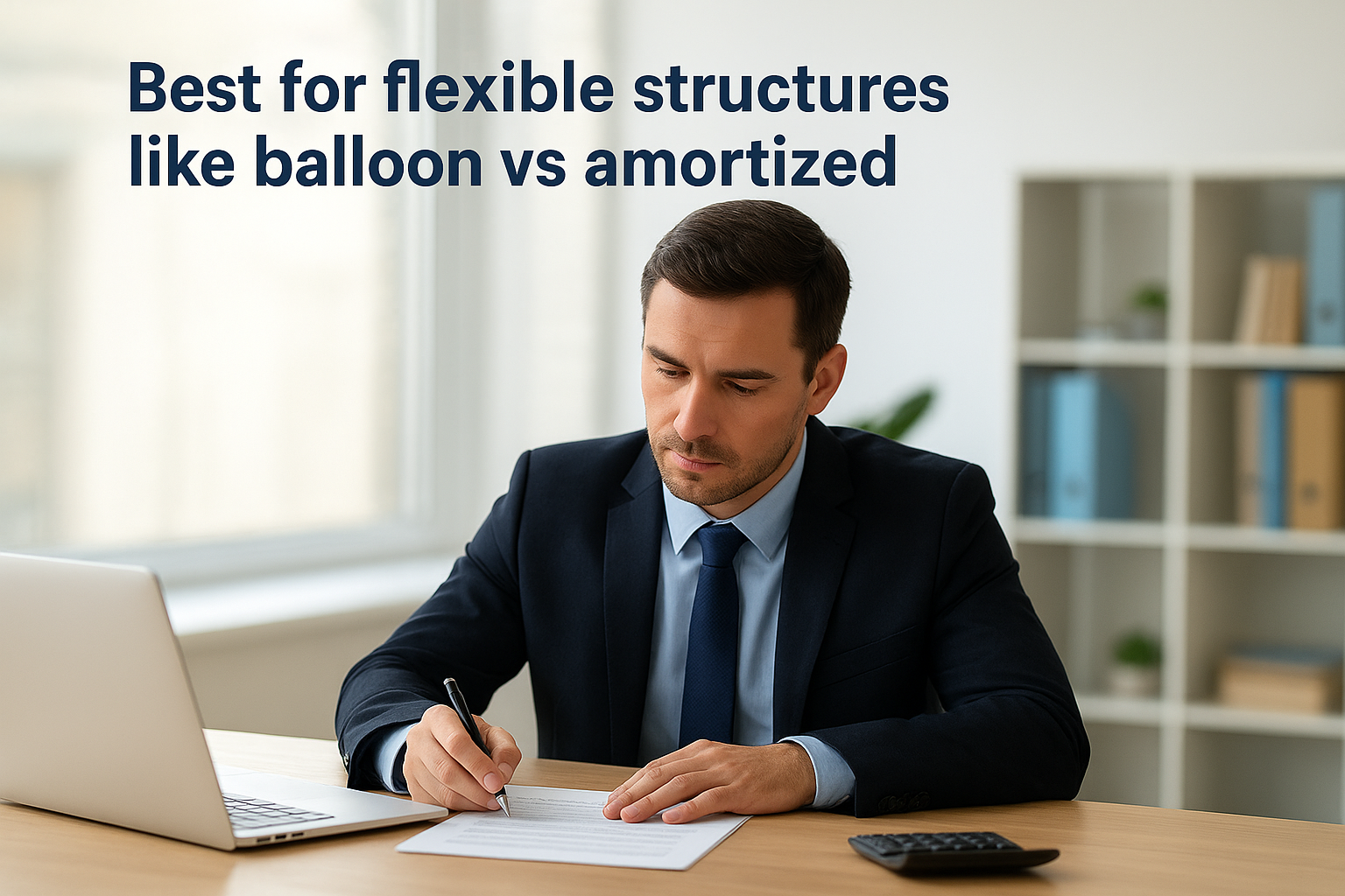 Best for flexible structures like balloon vs amortized