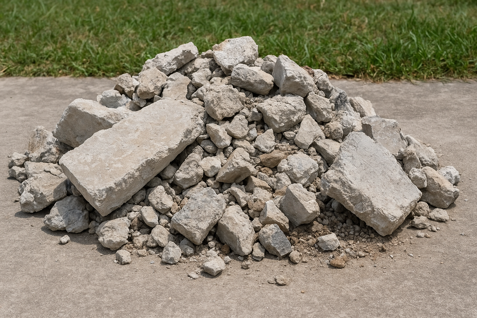 Types of concrete waste most facilities accept