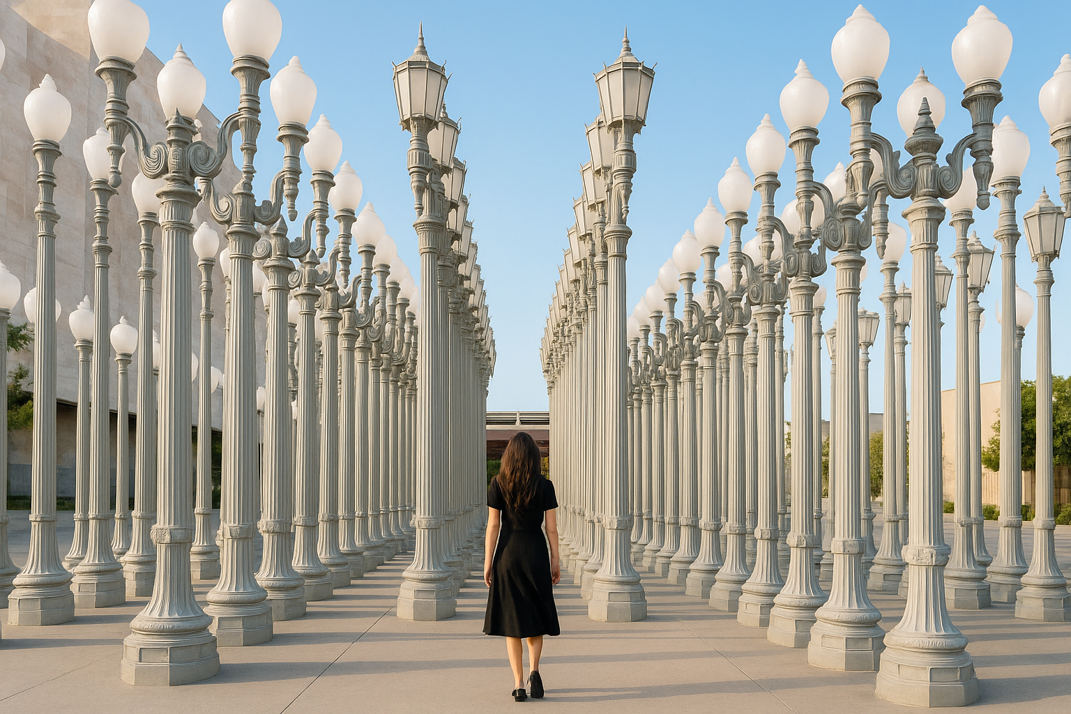 4. LACMA Urban Light