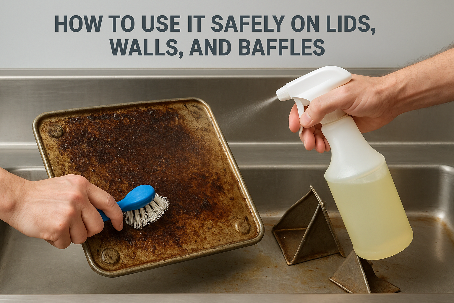 How to use it safely on lids, walls, and baffles