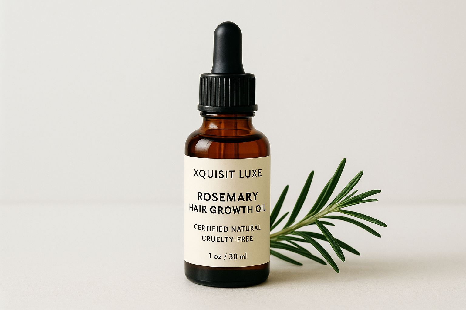 1. Xquisit Luxe Rosemary Hair Growth Oil