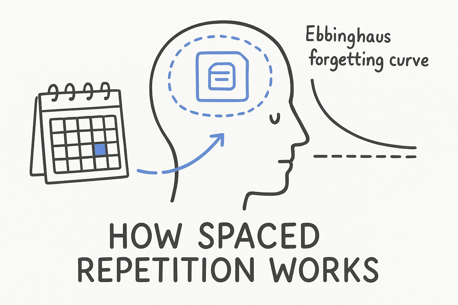 How spaced repetition works