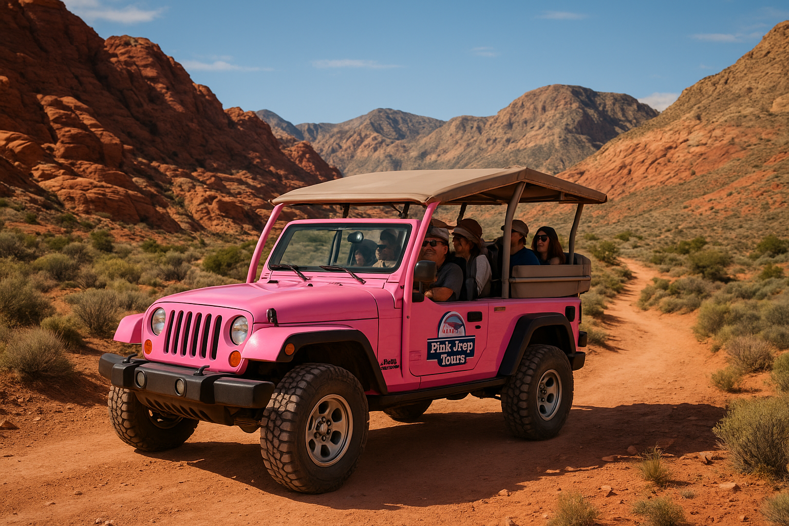 2. Pink Jeep Tours