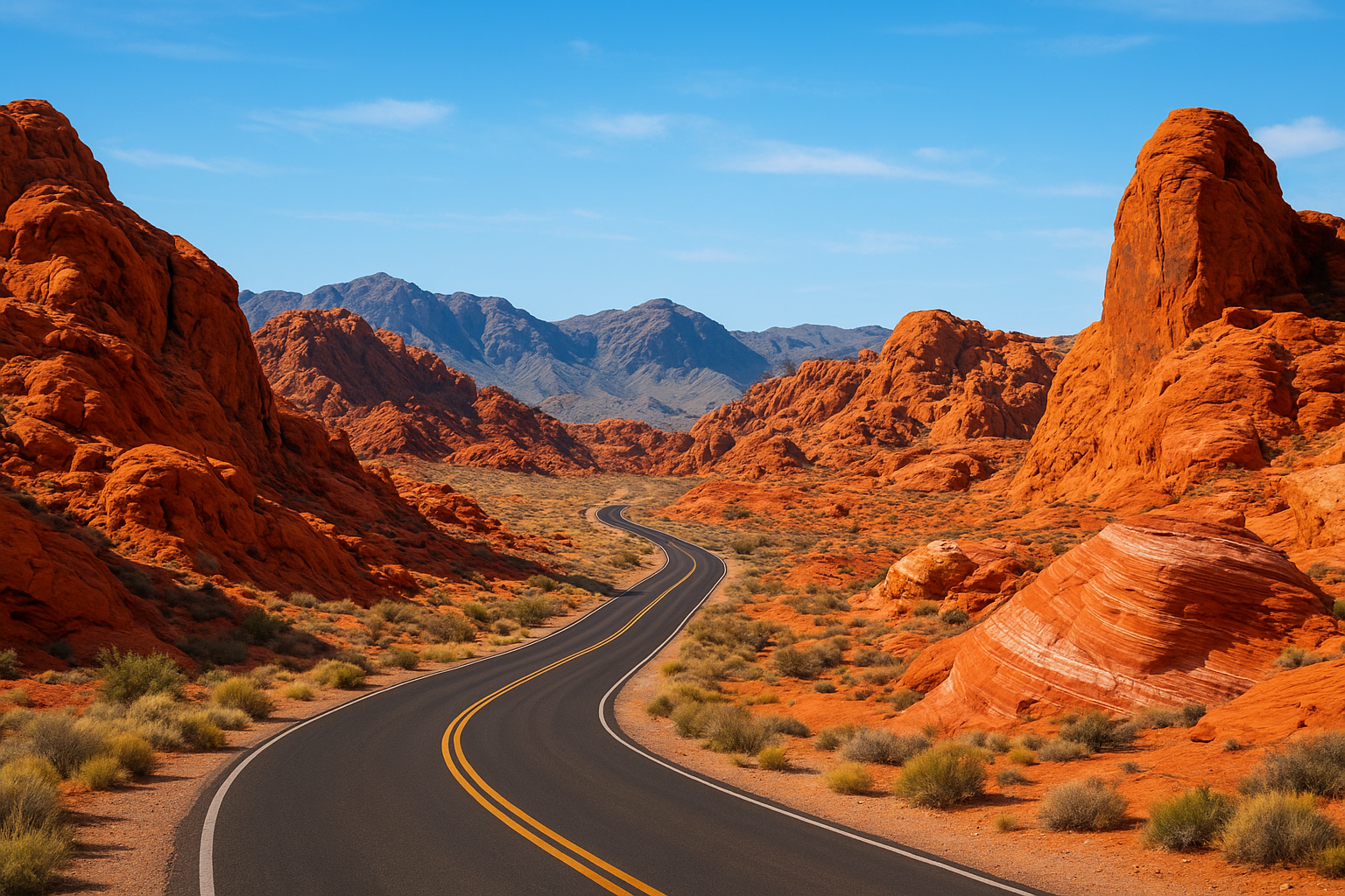 9. Valley of Fire and Red Rock Canyon day tour
