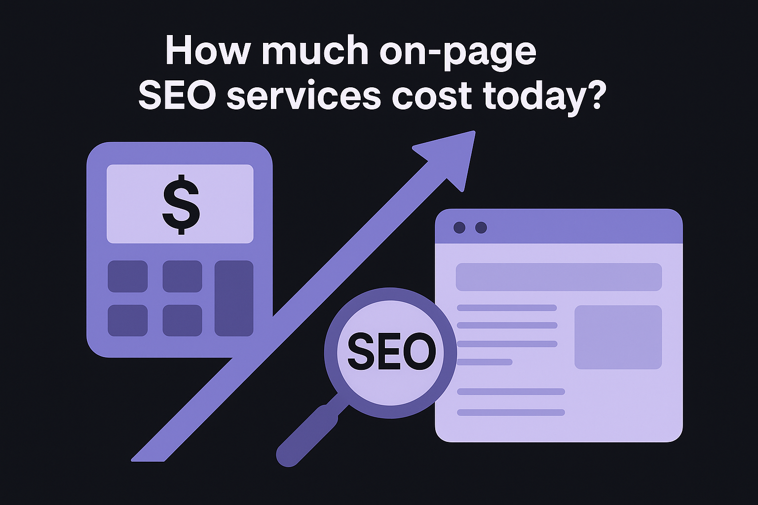 How much on-page SEO services cost today
