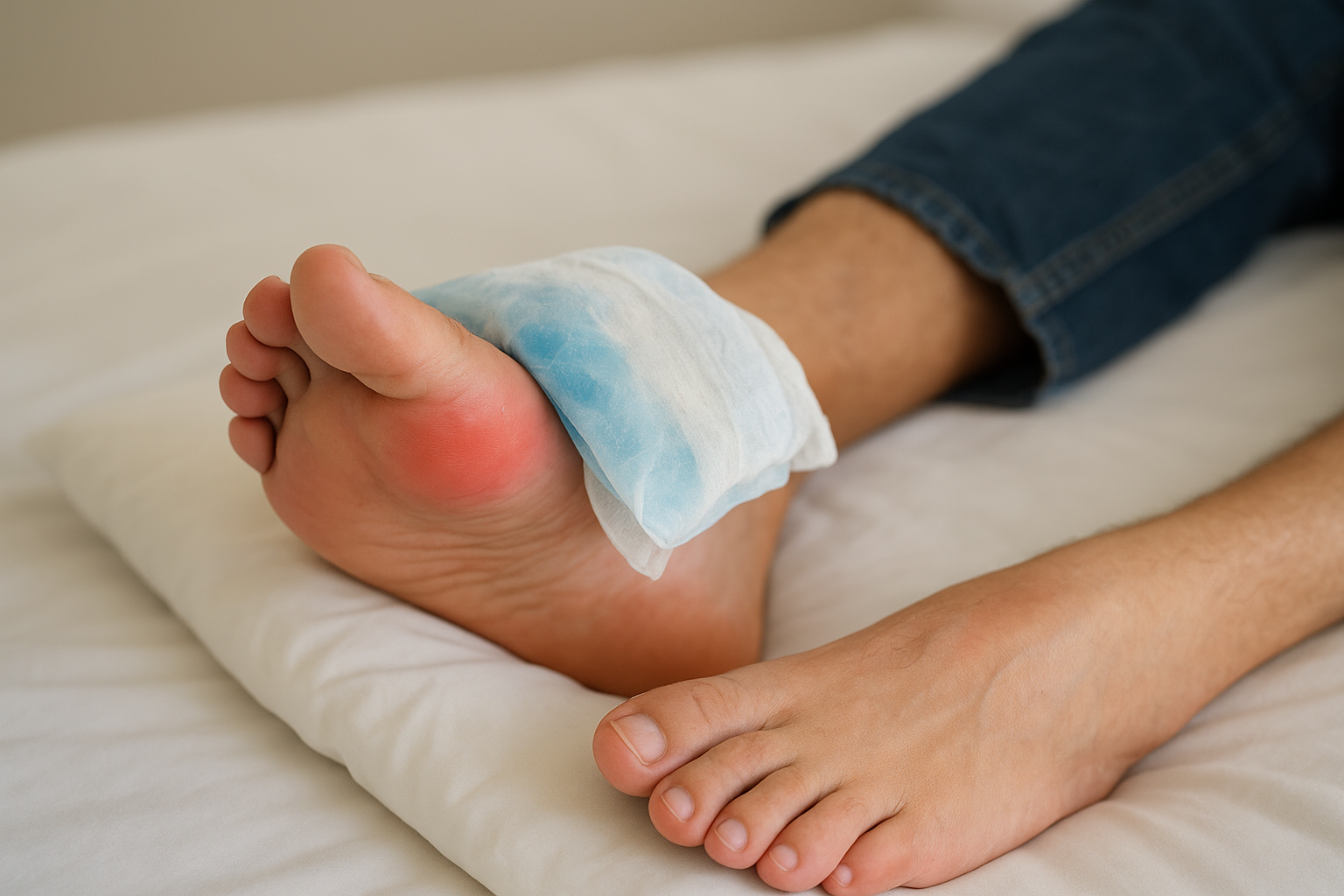 Rest, elevation, and ice