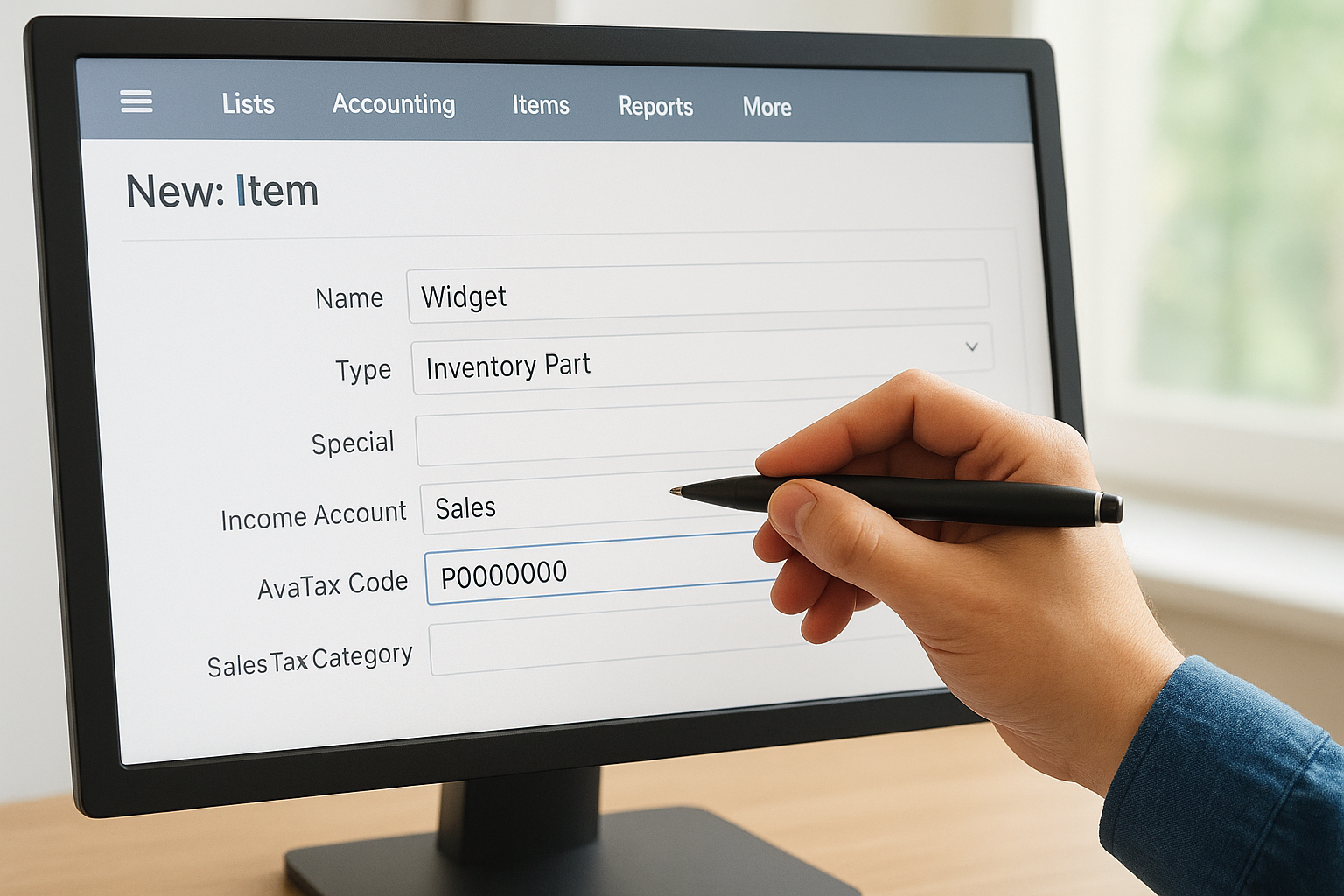 Assign AvaTax codes to items
