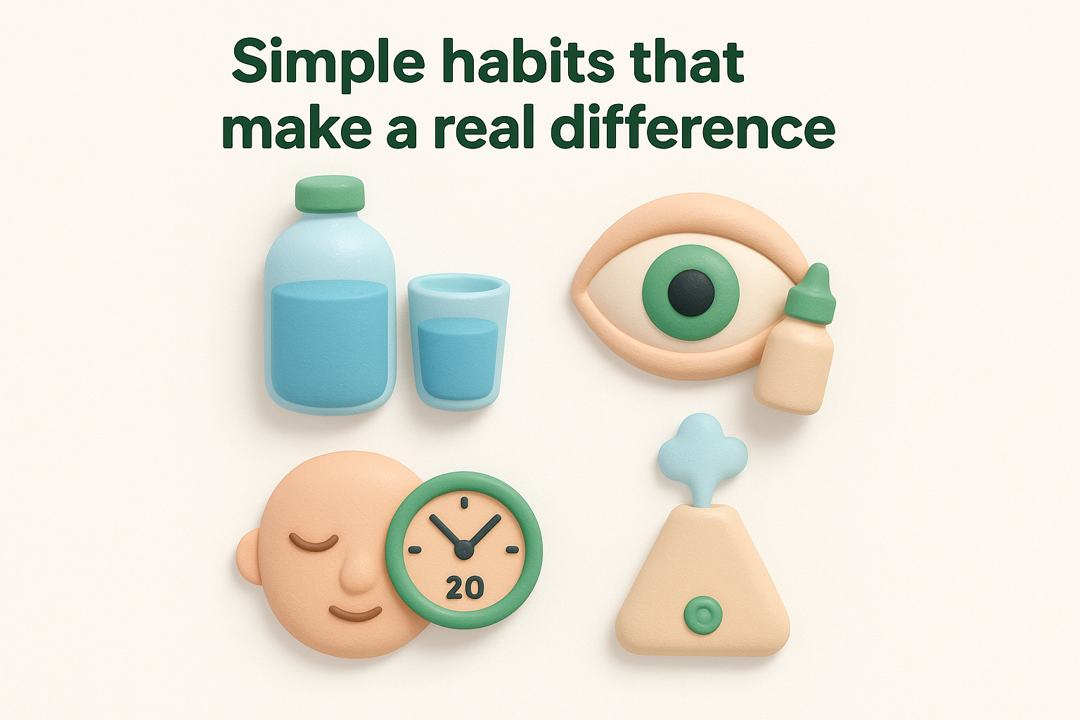 Simple habits that make a real difference
