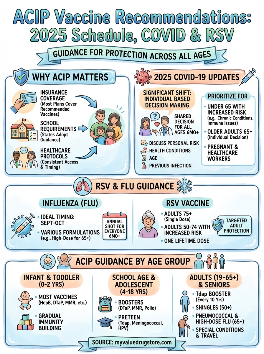 acip vaccine recommendations infographic