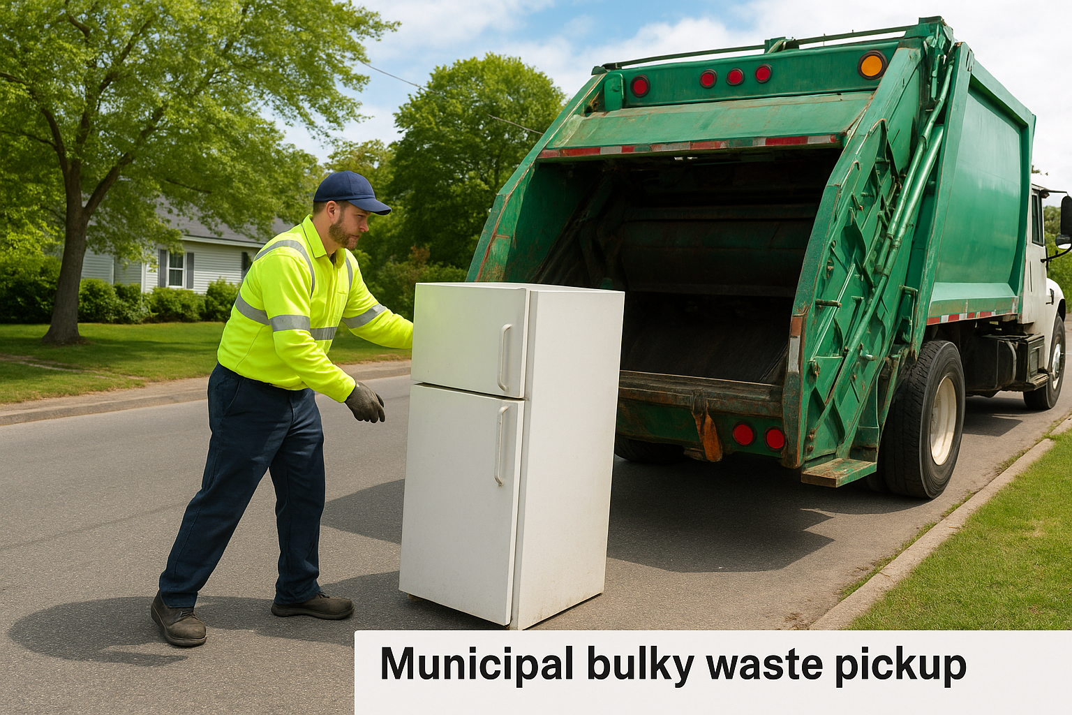 Municipal bulky waste pickup