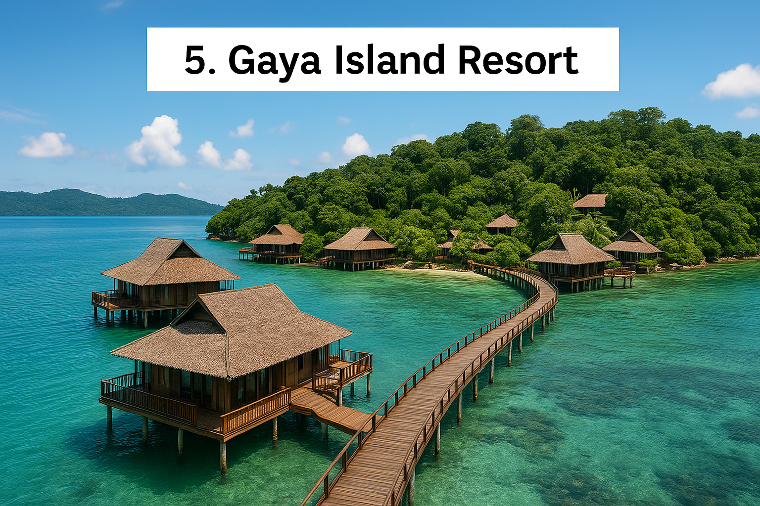 5. Gaya Island Resort