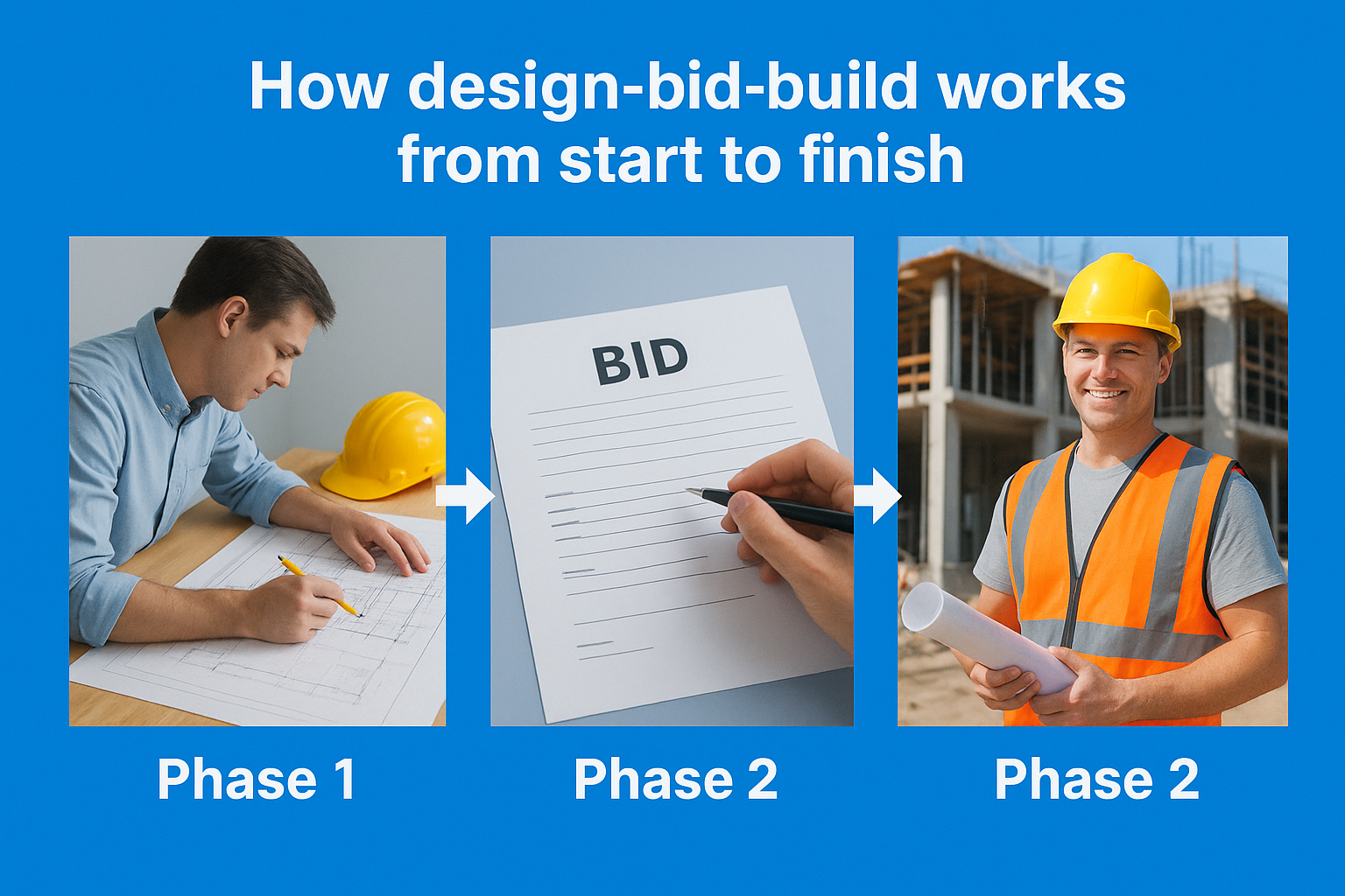 How design-bid-build works from start to finish