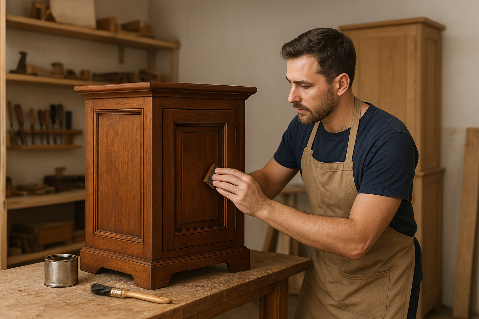 5. Furniture and wood restoration shop