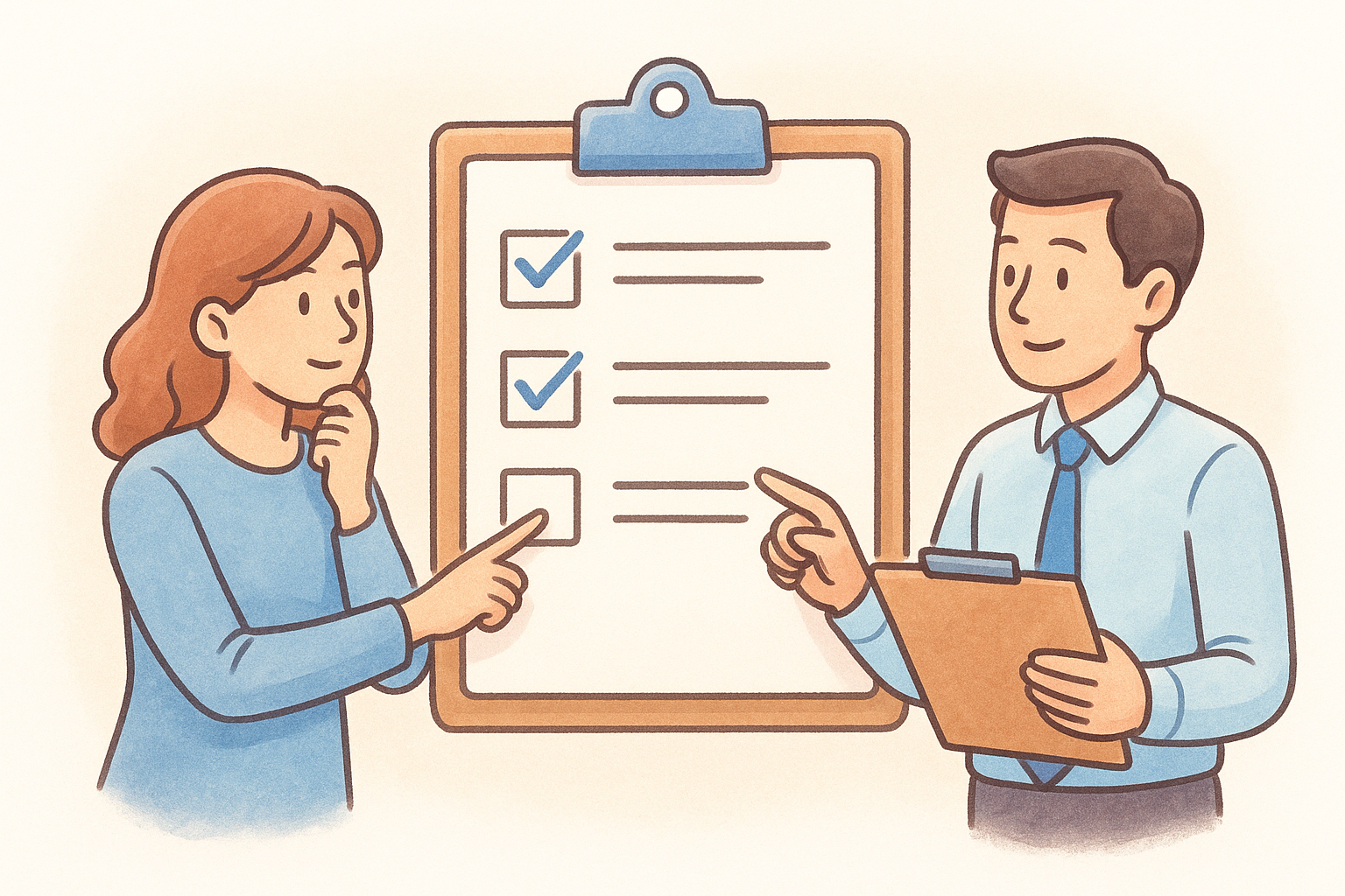 How to write entry and exit criteria reps can follow
