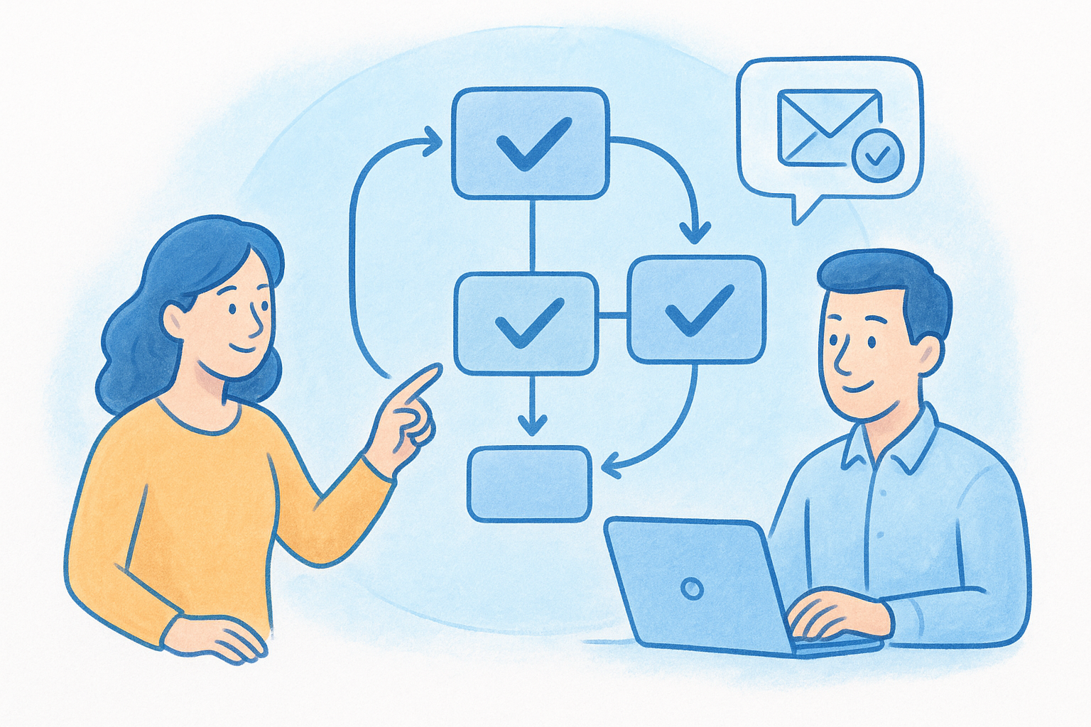 How to trigger tasks and messages from stage changes