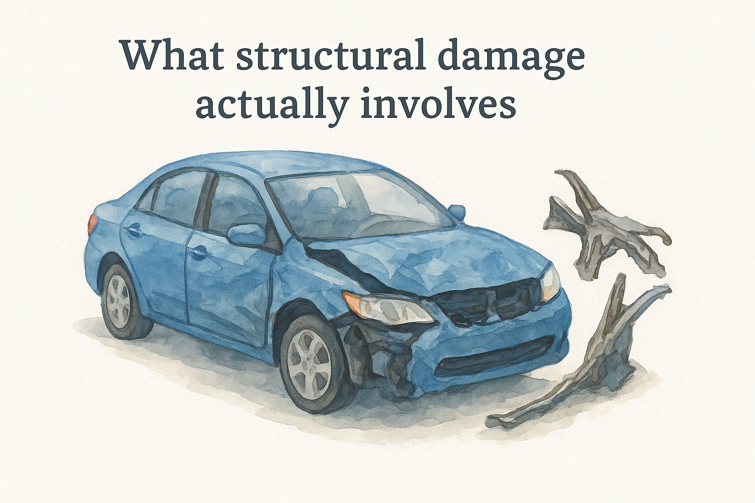 What structural damage actually involves