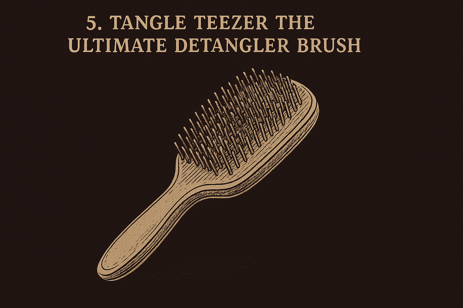 4. Tangle Teezer The Ultimate Detangler brush