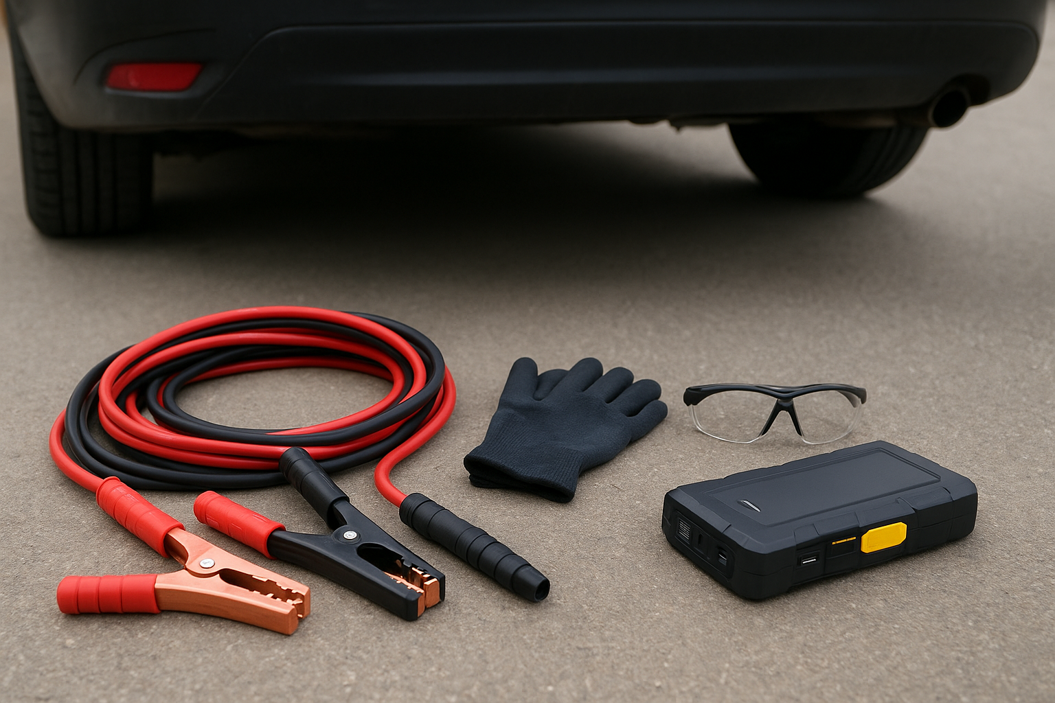 Gather your equipment first
