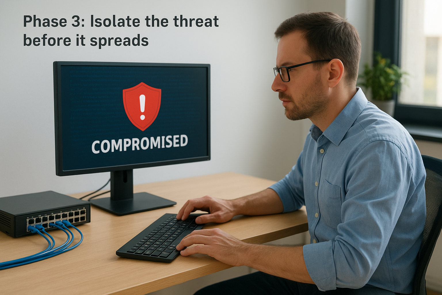 Phase 3: Isolate the threat before it spreads