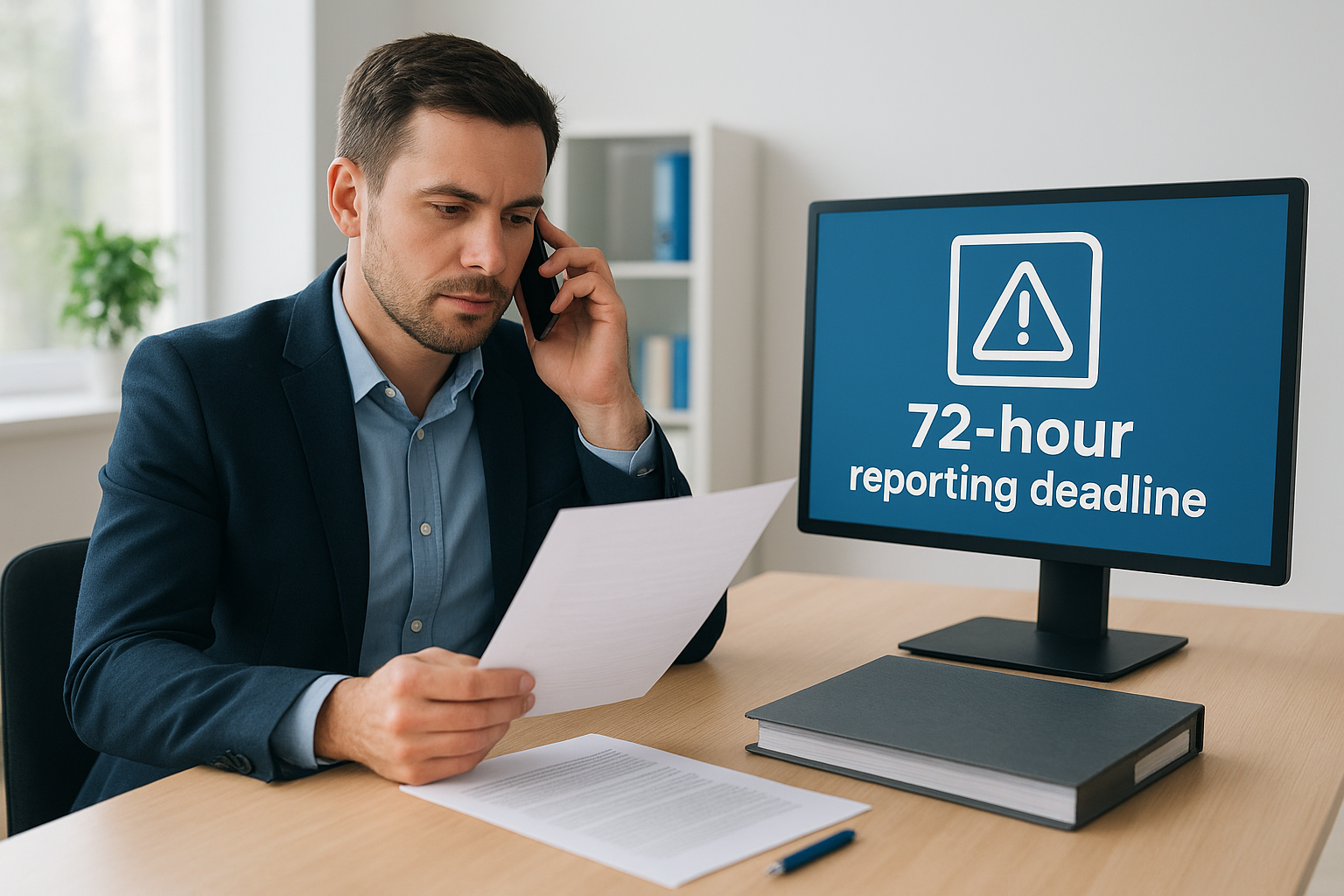 Meeting the 72-hour reporting deadline