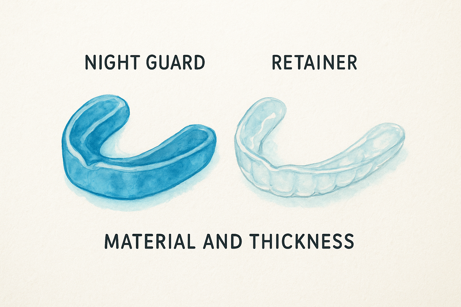 Material and thickness