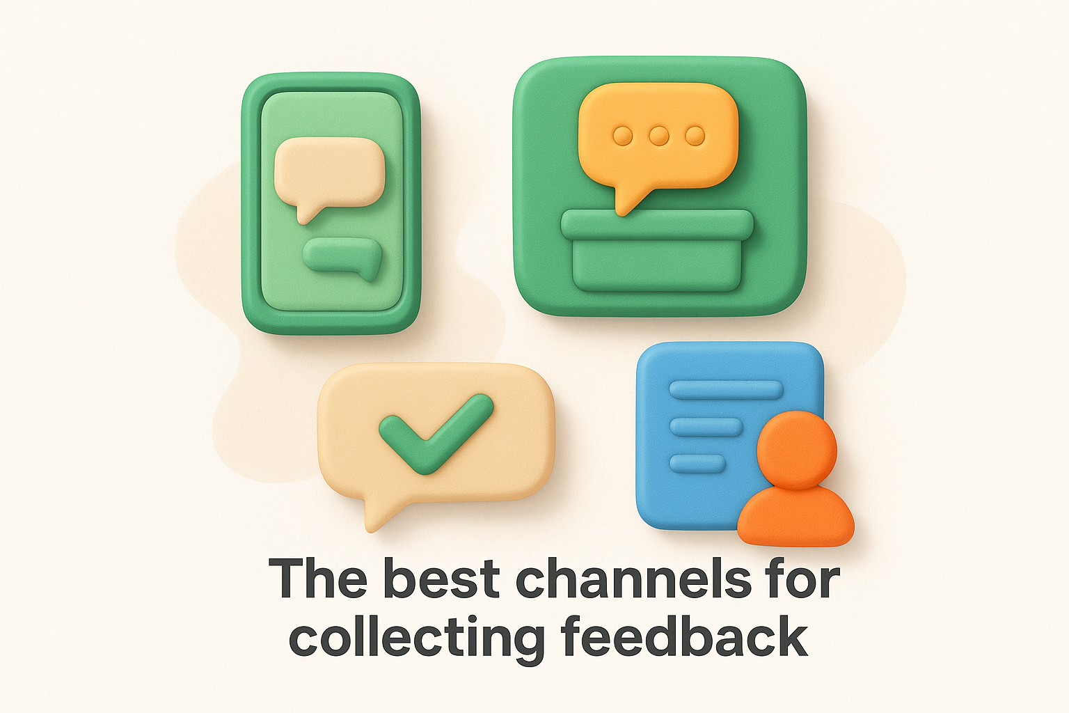 The best channels for collecting feedback