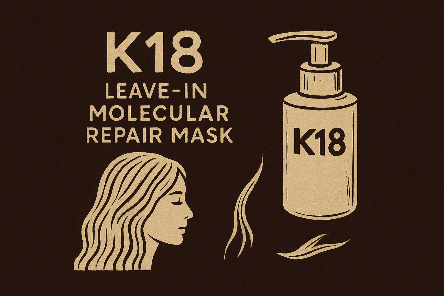 1. K18 leave-in molecular repair mask