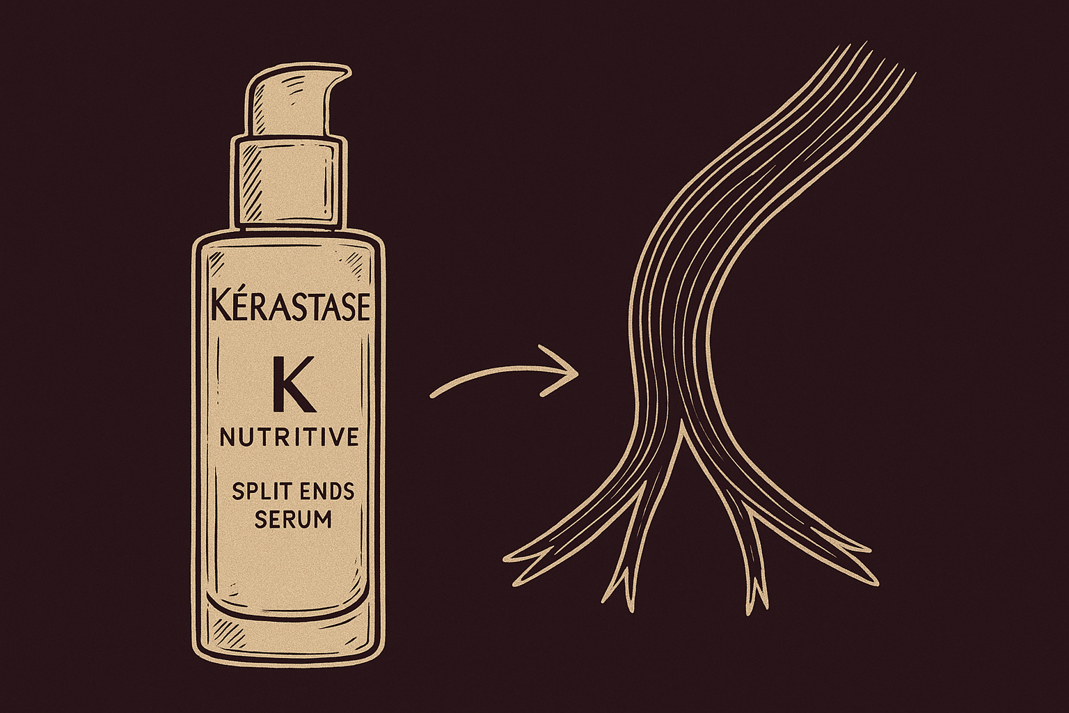 5. Kérastase Nutritive split ends serum