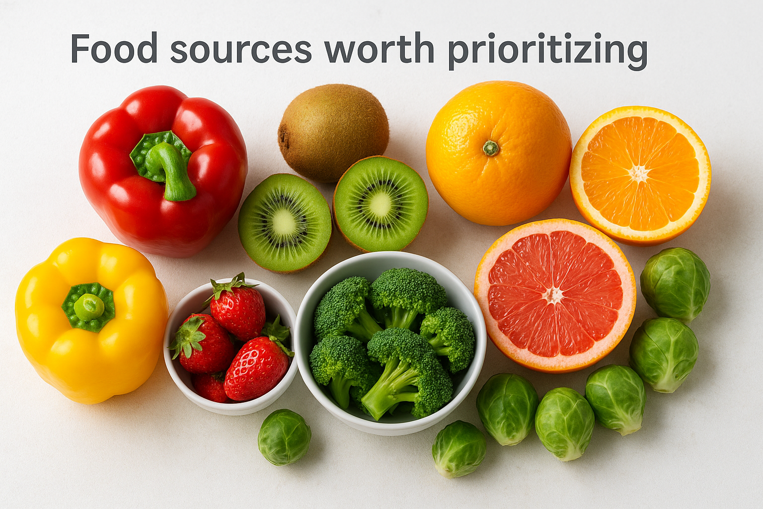 Food sources worth prioritizing