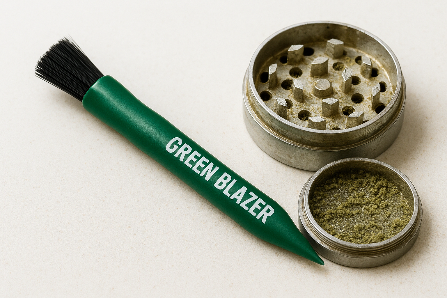 1. Green Blazer Soft Nylon Grinder Cleaning Brush